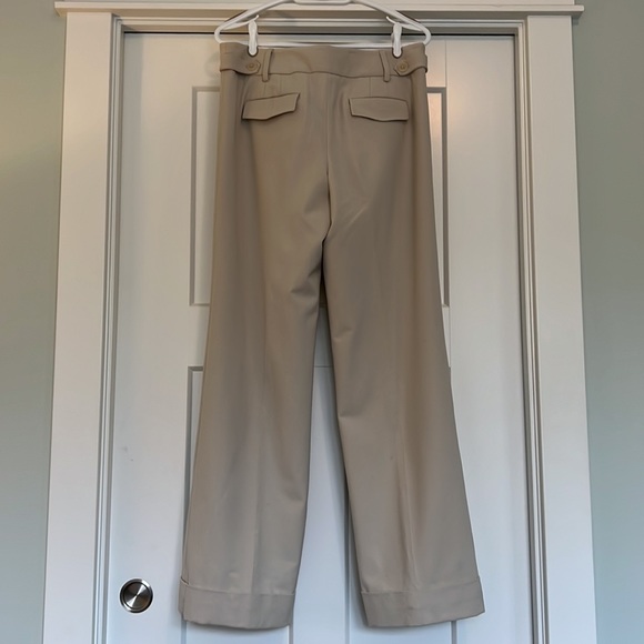 Loft Cream lined dress pant - Picture 2 of 6